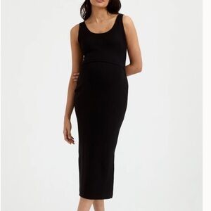 Maeve Rib Nursing Tank Dress